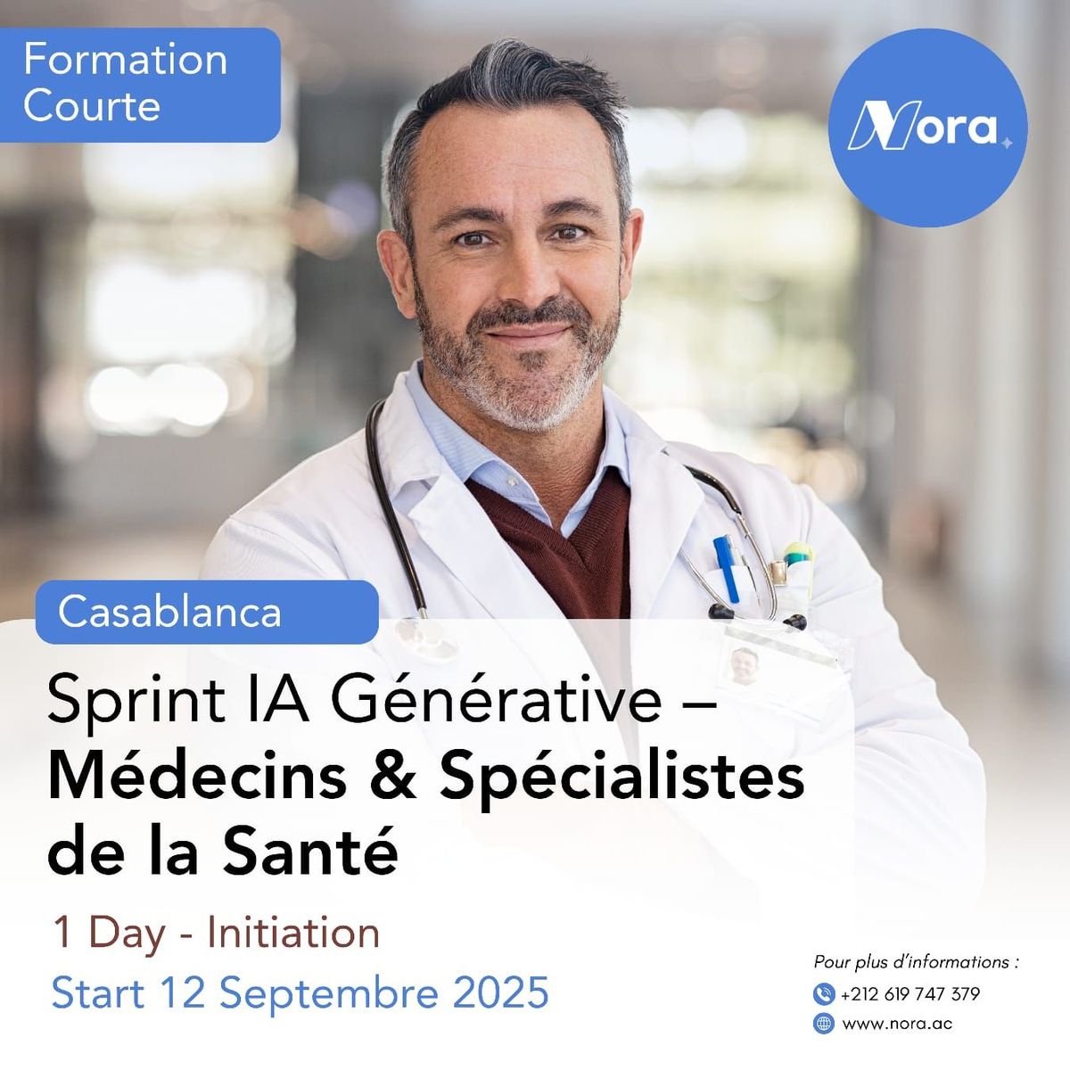 Sprint IA générative pour médecins et spécialistes de la santé