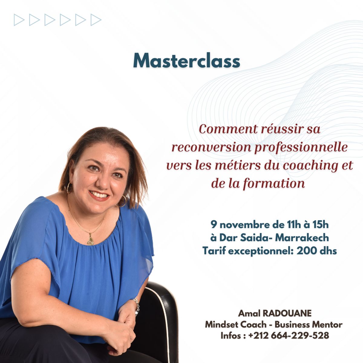 Masterclass : Réinventez votre carrière : Devenez coach ou formateur à succès