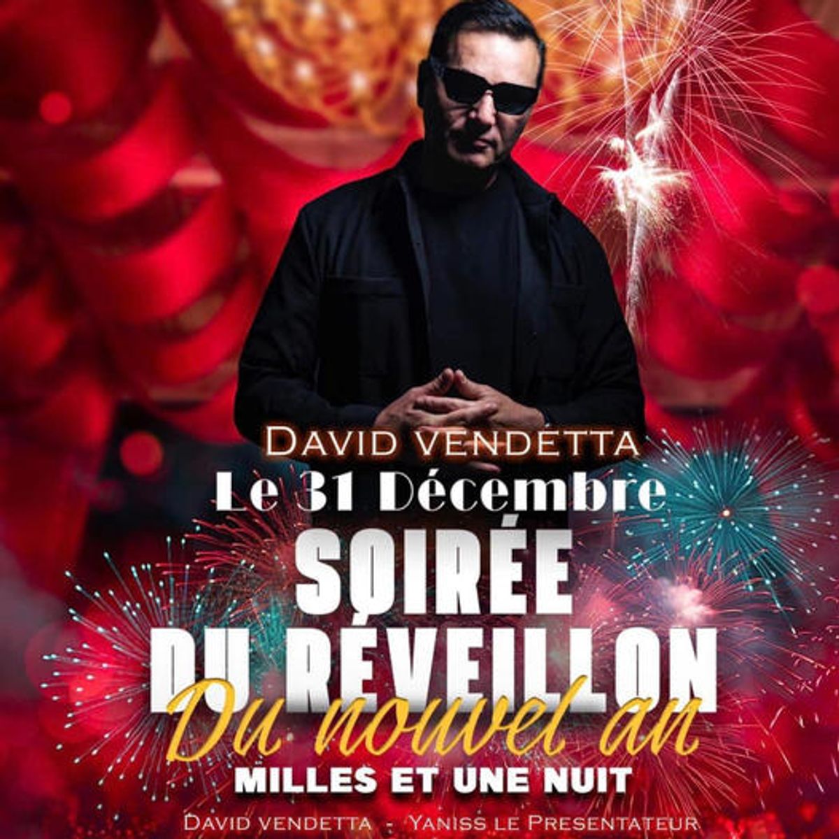 Soirée David Vendetta 31/12/2023 Marrakech