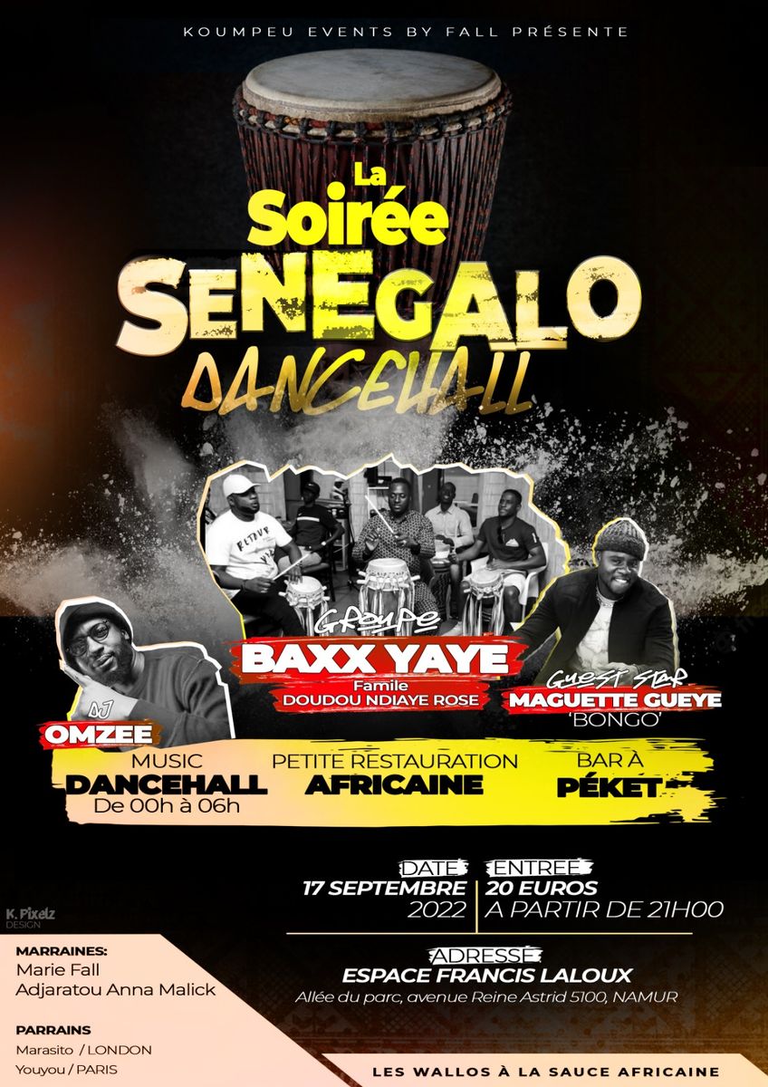 Soirée Sénégalodancehall