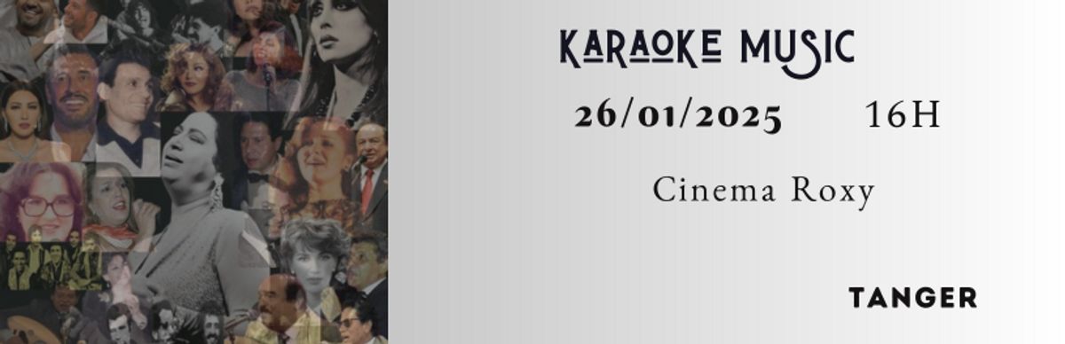 Concert karaoke TANGER