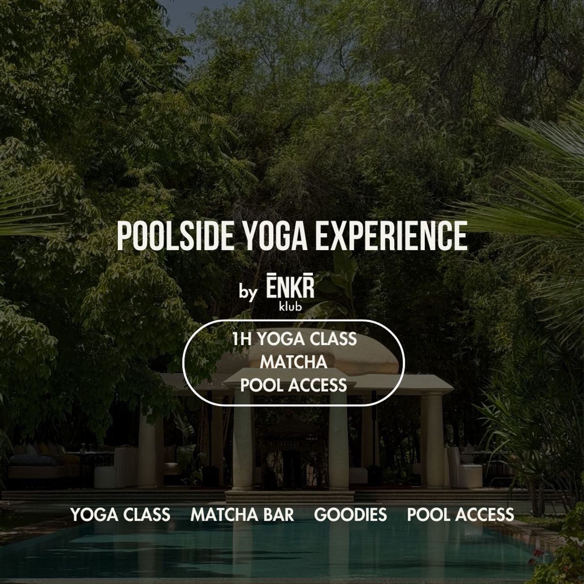 Poolside Yoga Experience