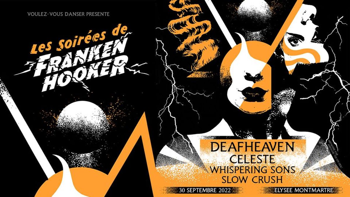 Les Soirées de FRANKENHOOKER: DEAFHEAVEN • CELESTE • WHISPERING SONS • SLOW CRUSH