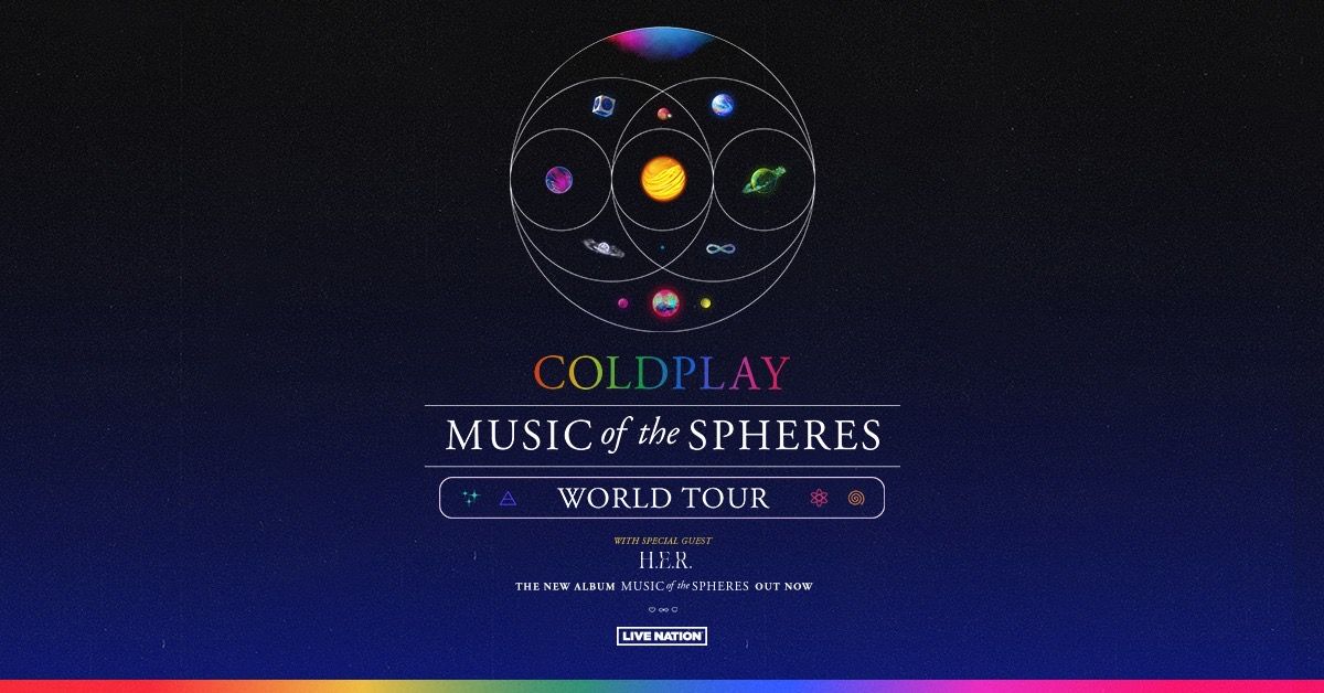 Coldplay at Stade de France, Paris