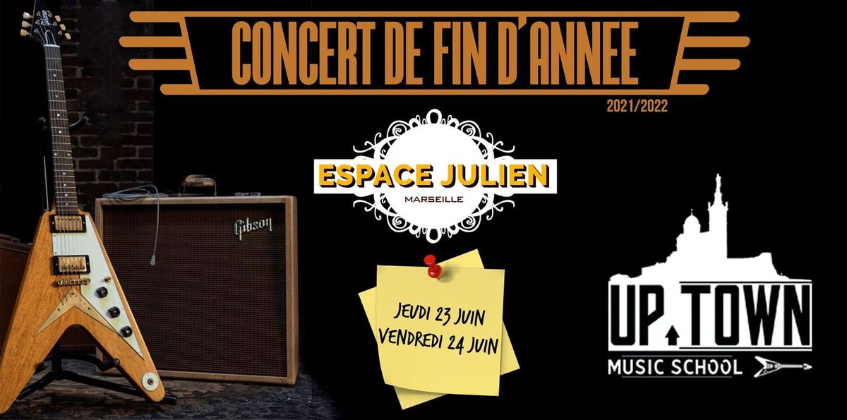 Concerts de fin d'année Up Town Music School