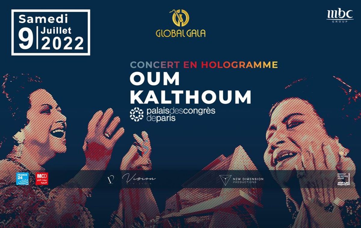 Oum Kalthoum Hologramme