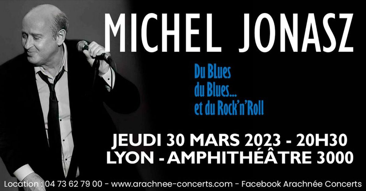 Michel Jonasz à l'Amphithéâtre 3000 de Lyon