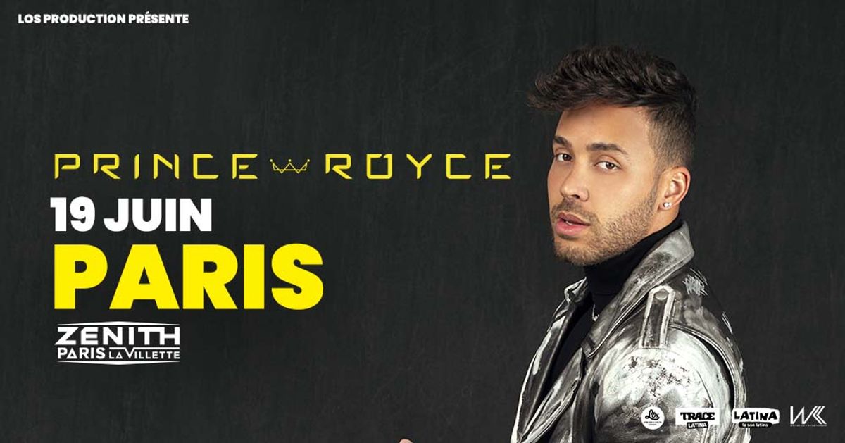 Prince Royce • Zénith de Paris • 19/06/22