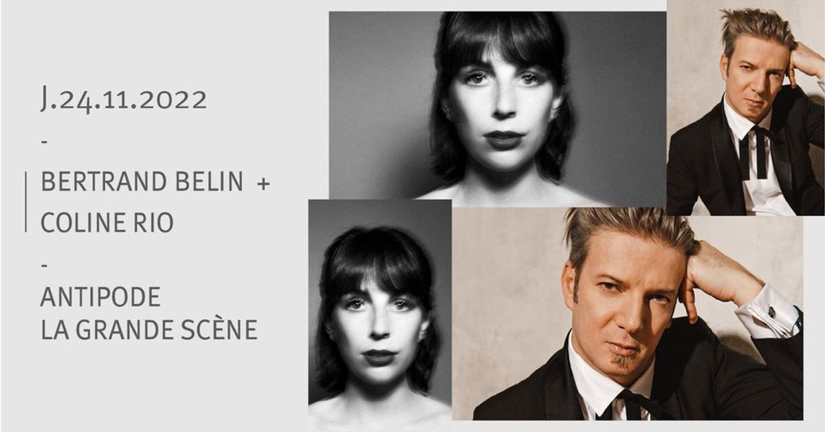 Bertrand Belin + Coline Rio - Antipode