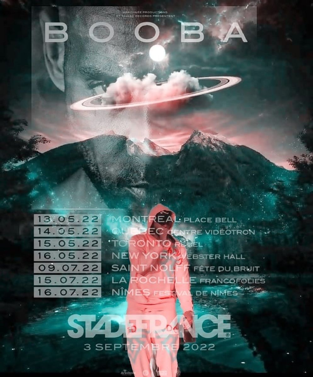 Prix Billet Concert Booba 2022 BOOBA STADE DE FRANCE
