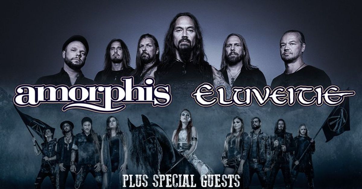 Amorphis x Eluveitie | L'Aéronef, Lille