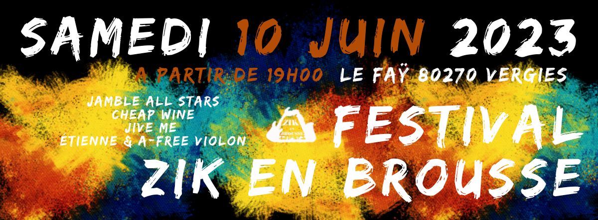 Festival Zik en Brousse 2023