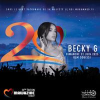 BECKY G à Mawazine ⚡ -30% ⚡