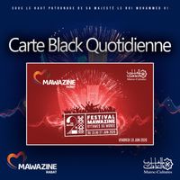 Cartes Black Quotidiennes Mawazine