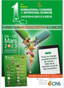 Billetterie : ICNS : Micronutrition et Cancer