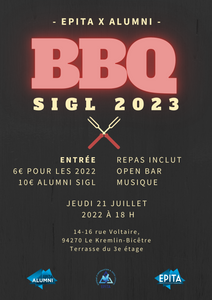 Billetterie : Barbecue SIGL 2023