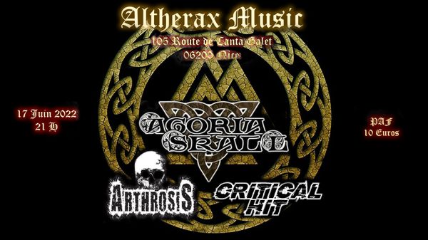 Grande soirée métal à l'Altherac Music !!!