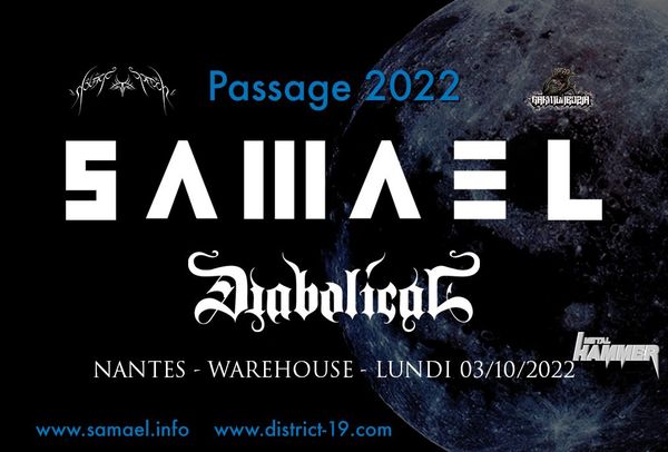 Samael (Passage 2022) / Diabolical - Nantes