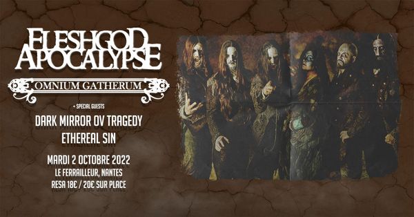 Fleshgod Apocalypse ✚ Omnium Gatherum ✚ Guests ✘ Nantes